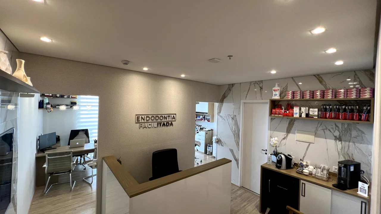 Vista geral da clínica Endodontia Facilitada em São Bernardo do Campo